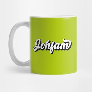 NCT 127 Johfam Johnny Suh text typography nctzen | Morcaworks Mug